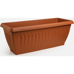 Ζαρντινιέρα Πλαστική Τερακότα 75x31x28cm - 39.4lt