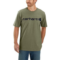Carhartt T-shirt Dearbone Relaxed Logo 103361-DOV/Green