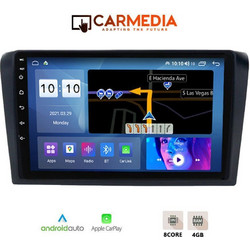 Carmedia CMDU409-3 Mazda 3 2003-2008 Ηχοσύστημα Αυτοκινήτου με Οθόνη Αφής & GPS