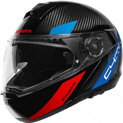 Schuberth C4 Pro Carbon Avio Blue Κράνος Μηχανής Flip-Up 1500gr