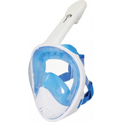 BlueWave Μάσκα Θαλάσσης Full Face Λευκή Μπλε 61062