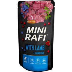 Dolina Noteci Rafi Grain Free Mini Adult with Lamb , Blueberry & Cranberry 150gr
