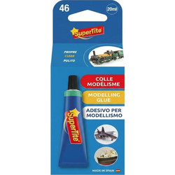 Supertite 2446XS Adhesivo Modelismo Διαφανής Κόλλα Μοντελισμού 20ml