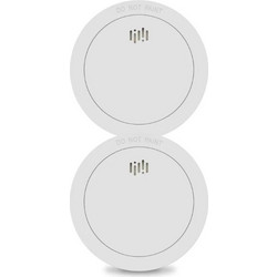 Alecto SD1030 2-Pack Smoke Alarms with 10-Year Battery Life