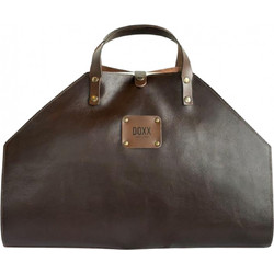 Δερμάτινη Τσάντα Μεταφοράς Ξύλων Doxx Amsterdam Rustic Leather Wood Bag - Brown