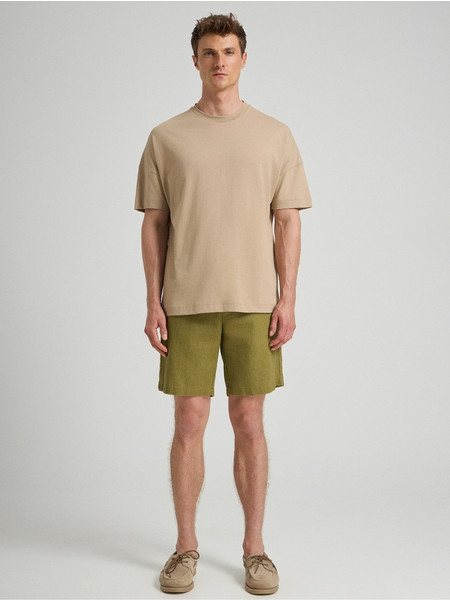 Sea You Soon Viello Relaxed Cotton T-Shirt Sand