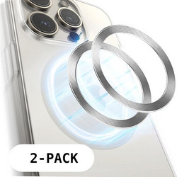 Siipro MagSafe Ring Silver (2 Pack)