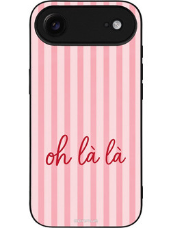 Sonique Stripe Stories Series Θήκη με Σχέδιο «Oh La La» Pink (iPhone 17 Air)