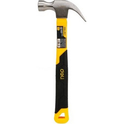 DELI σφυρί προκοβγάλτης DL5002 με αντιολισθητική Fiberglass λαβή, 500gr, 340mm
