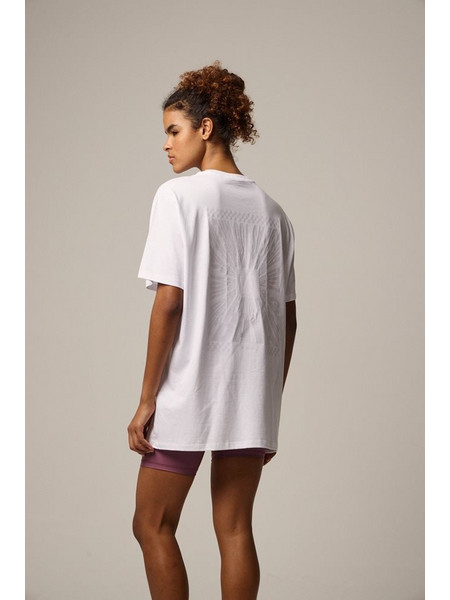 Baya Oversized T-Shirt με Logo | Λευκό