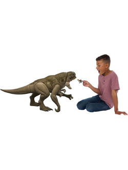 Mattel Jurassic World Super Colossal Distortus Rex Δεινόσαυρος JKG95
