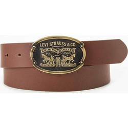 Levi's Billy Plaque Ανδρική Ζώνη Δερμάτινη Καφέ D78600001