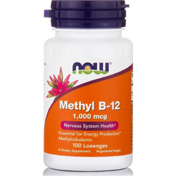 Now Foods Methyl B12 1000mcg 100 Παστίλιες