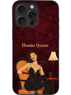 Sonique Diva Series Back Cover Drama Queen (iPhone 15 Pro Max)