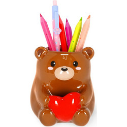 LEGAMI Μολυβοθήκη DESK FRIENDS - TEDDY BEAR