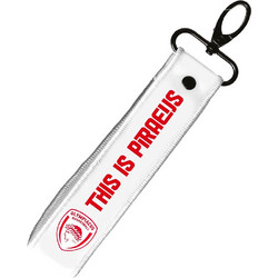 NAKAS GROUP WRIST KEYCHAIN - OLYMPIACOS BASKETBALL 1 HP.KCY.0001 Λευκό