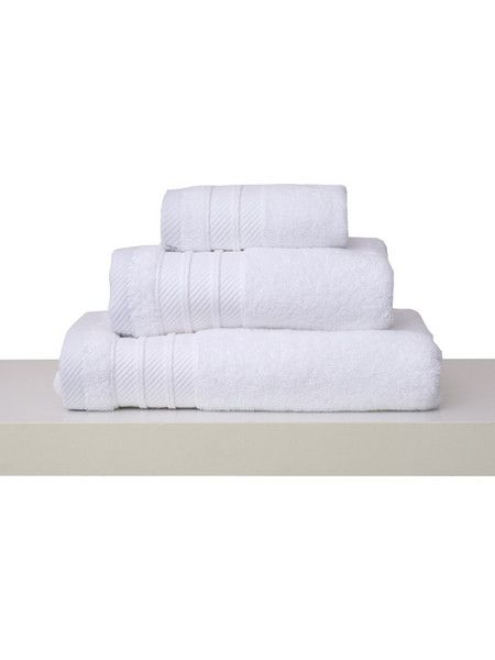 Σετ 3 Πετσέτες Χεριών 30x50 Συσκευασία Δώρου Soft 7 White