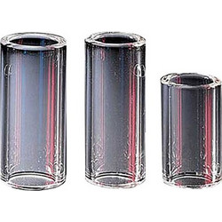 DUNLOP 212 Γυάλινο slide Pyrex - Short/Small - με παχύ τοίχωμα (17mm x 25mm x 51mm)