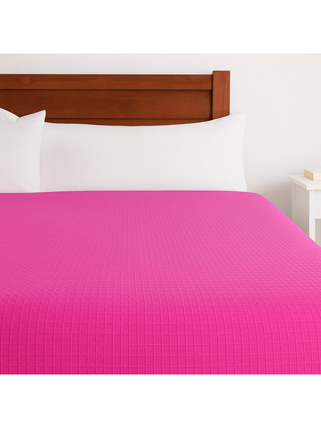 Πικέ Κουβέρτα 230x240 Cosmin Pique Blanket - Pink