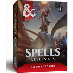 Dungeons & Dragons 5.5th Edition - Reference Cards: Spells (Levels 4-5)