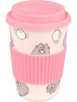 Κεραμική Κούπα Ταξιδιού 400ml με Καπάκι PUSHEEN Moments Collection