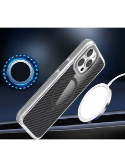 Fiber Θήκη iPhone 17 Pro Max / 18 Pro Max με Magsafe Gray