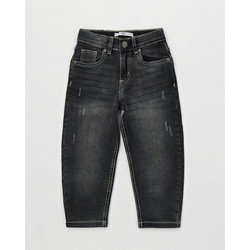 IDO LONG DENIM TROUSERS - 4.H280/00 - - DARK GREY