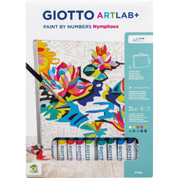 Τέμπερες Artlab+ Paint by Numbers Nymphaea Giotto
