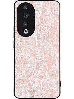 Sonique Diva Series Θήκη (Honor 90 5G) με Σχέδιο «Ροζ Δαντέλα»