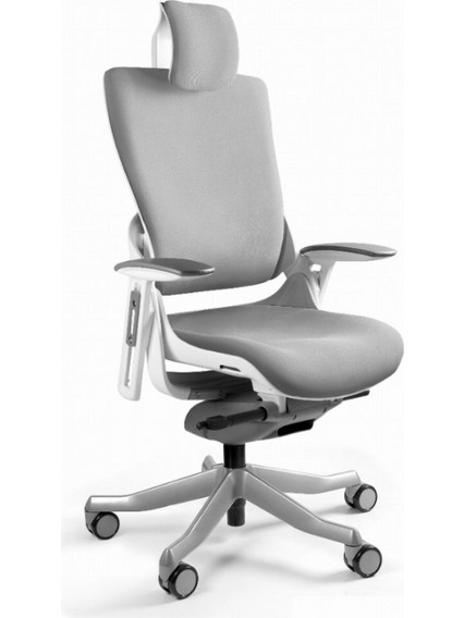Unique Wau 2 Καρέκλα Γραφείου Λευκή W-709-W-BL416