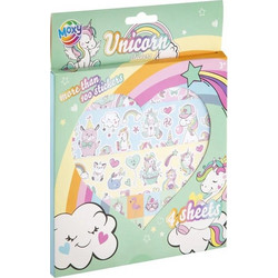 Moxy 100+ Αυτοκόλλητα Unicorn