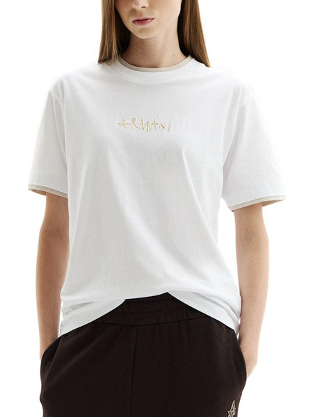 LOGO PRINT T-SHIRT WOMEN ARMANI EXCHANGE