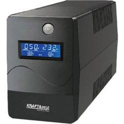 Kraft & Dele KD-1928 UPS Line Interactive 1000VA 600W με 2 Πρίζες Schuko