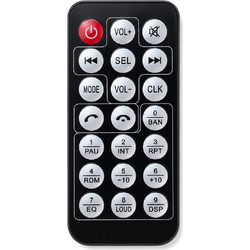 Powertech ανταλλακτικό τηλεχειριστήριο για PT-1603 ηχοσύστημα αυτοκινήτου - (SP-PT-1603-1)