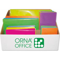 ΦΑΚΕΛΟΣ ΚΟΥΜΠΙ ORNA (stand 120τεμ.) ασορτί μεγέθη & χρώματα