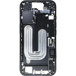Apple iPhone 16 Middle Frame Housing Charging Port Flex & Small Parts (Original Pulled) (Black)