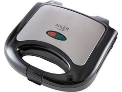 Adler AD3015 Τοστιέρα για 2 Τοστ 850W