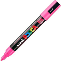 ΜΑΡΚΑΔΟΡΟΣ ΖΩΓΡΑΦΙΚΗΣ UNI POSCA PC-5M 1.8-2.5mm Ροζ