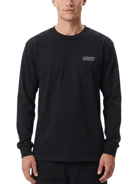 OBEY TREBLE TEE LS (163554454 BLK) Ανδρικά Collection FW26-27