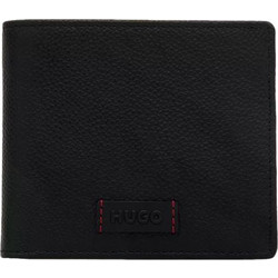 ΑΝΔΡΙΚΟ ΠΟΡΤΟΦΟΛΙ HUGO ETHON HI EVO 4CC COIN - ΜΑΥΡΟ