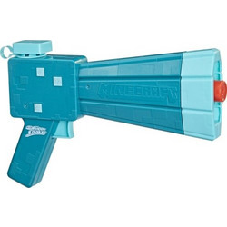 Hasbro Nerf Super Soaker Minecraft Glow Squid Εκτοξευτής για 8+ Ετών