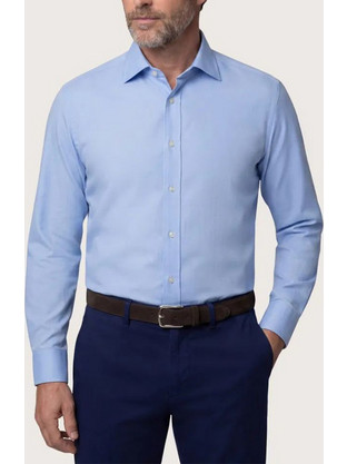 CAMICISSIMA PERMANENT SHIRT LONG SLEEVE PAVIAR07952-LIGHT BLUE LightBlue