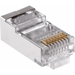 TIPA Connector Shielded RJ45 8p-8c CAT.6E (TEL0074) 50τεμ