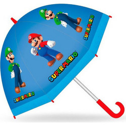 Super Mario Νίκη Παιδική Ομπρέλα Διαμέτρου 70 cm