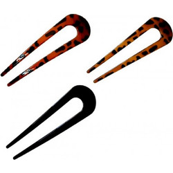 Ro Accessories Βελόνα μαλλιων διπλή 14cm 12-0115