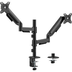 Powertech PT-1628 Βάση Γραφείου για 2 Οθόνες 17-32" Έως 9kg