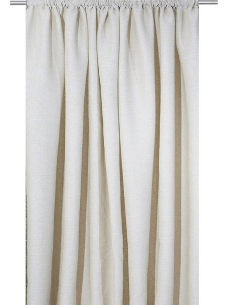 Anna Riska Κουρτίνα Γάζα με Τρέσα 140x270 Moris Linen