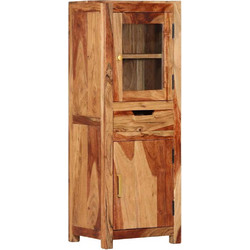 Βιτρίνα 40 x 34 x 110 εκ. από Μασίφ Ξύλο Ακακίας 338431