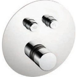 Creavit DSU5002 - Μίκτης εντοιχισμού στρογγυλός Push Button 2 εξόδων