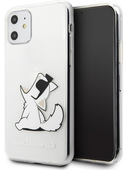 Karl Lagerfeld Choupette Transparent (iPhone 11)